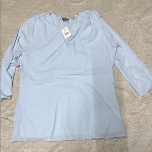 J. Jill Soft Blue Women's Blouse